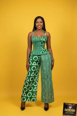 Halter smoked top and pants
