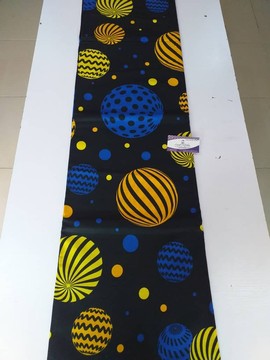 Rukky cool Ankara fabric,6yards for weddings, headwrap, home decor