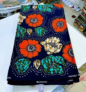 Ankara Wax Fabric 6 yards/African Fashion/ African fabric/ African dress