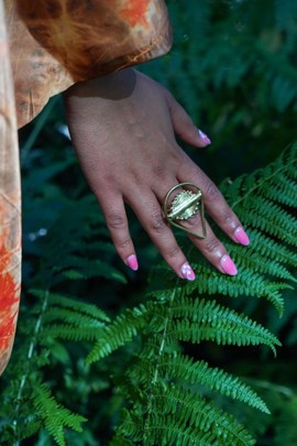 Magnifique bague Akan « Tawia »