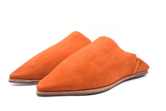 Genuine genuine leather slippers