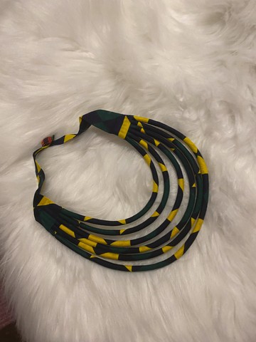 Massai necklace in wax