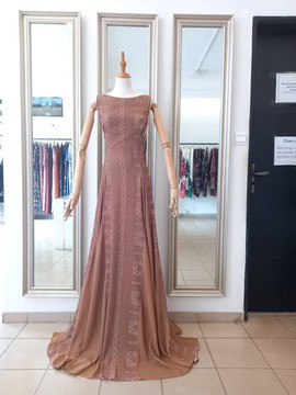 DJENEBA BOGO MUSTARD DRESS