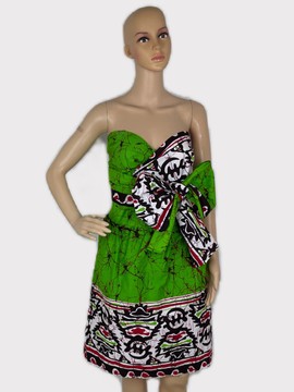 Ankara Infinity Midi  Dress