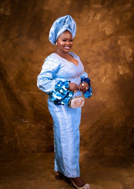 Traditional wedding dress, aso oke wedding dress, yoruba wedding dress