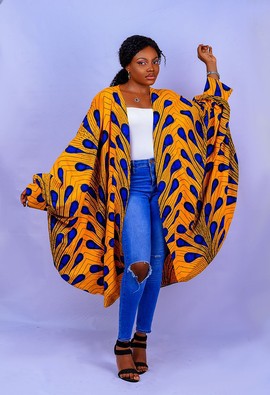 Asabi African kimono,