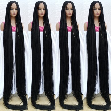 Tresses maigres, 80 pouces de long, livraison gratuite