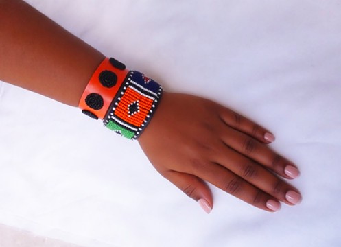 Ensemble de bracelets en bois | Bracelets africains