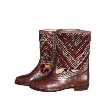 Grande Vente! Bottes en cuir véritable artisanale fait main par des artisans du Maroc
