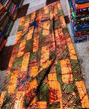 Handmade Nigerian Adire, Quality Nigeria Batik Fabric, 100% cotton, Wholesale adire batik fabric