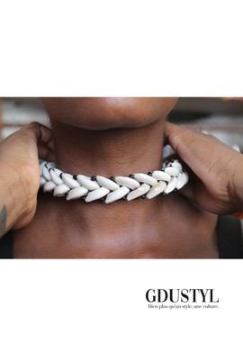 "Women of Nder" shell necklace