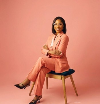Coral Single-Breasted Blazer and Trouser Suit Set