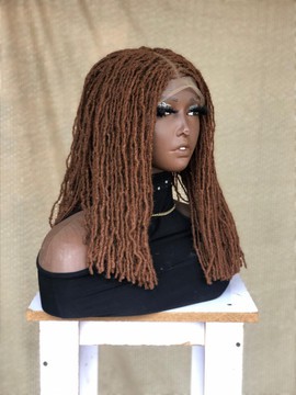 Bob wig micro locs, Sisterlocs ,Skinny locs Wig For Black Women