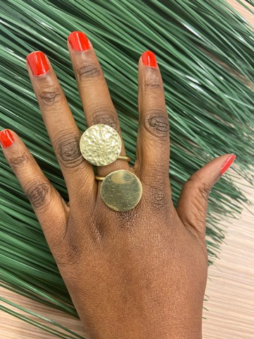Magnificent “Saint-Louis” bronze ring