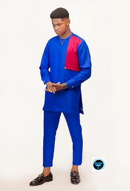 Hommes vêtements africains/hommes haut et bas africains/hommes mariages africains porter/hommes caftan africain porter