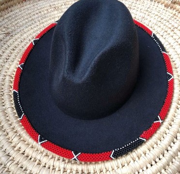 Chapeau Fedora, fedora perlé, chapeau de plage, chapeau d'été