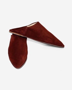 Genuine genuine leather slippers