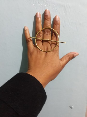 African brass Ring, adjustable ring, African jewerly.