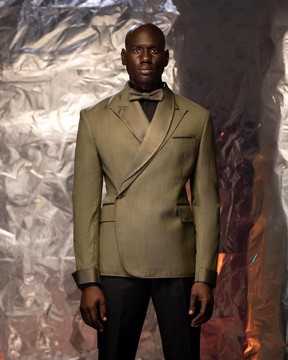 The “Arthur Richard” wrap Tuxedo Suit