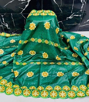 Embellished Bazin Riche fabric/ 100% cotton/ 5 meters/ brocade getzner