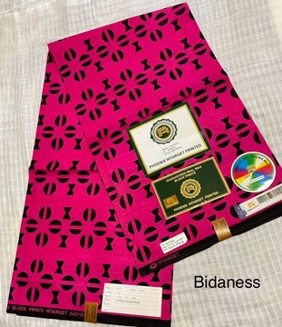 African wax fabric 100% cotton
