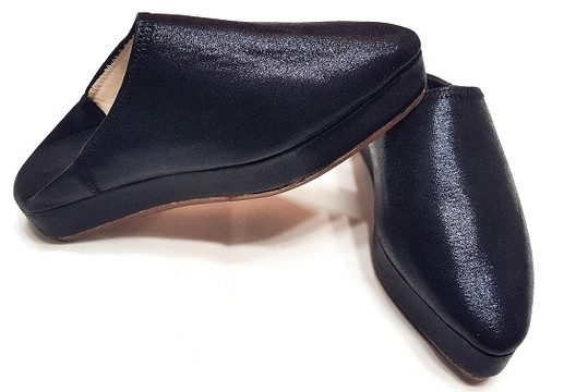 Babouche en cuir véritable authentique
