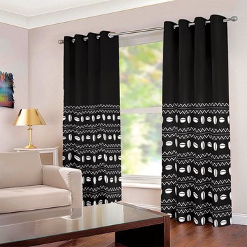 Cultural Unique Bath Mat White and Black Bathroom Rug (LARGER SIZES AVAILABLE)