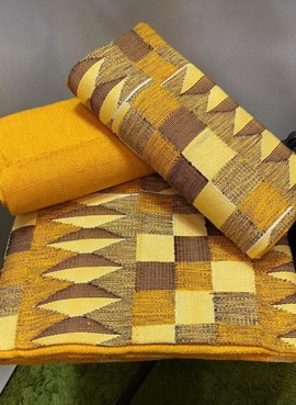 African kente/ Ashanti Bonwire Kente -Hand woven