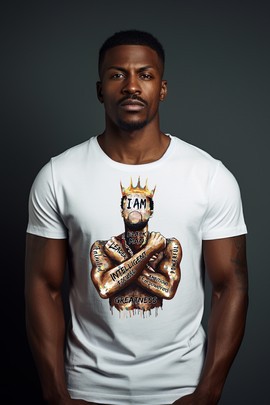 T-shirt" - I am Black Man"
