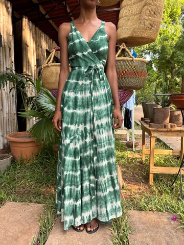 Robe portefeuille cavi vert