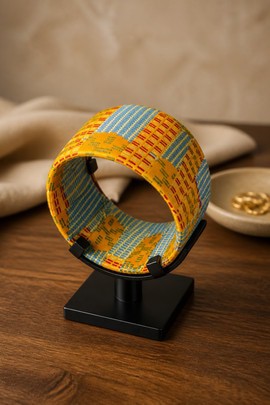BRACELET ETHNIQUE EN WAX, MANCHETTE WAX, BIJOU AFRICAIN, BRACELET AFRICAIN