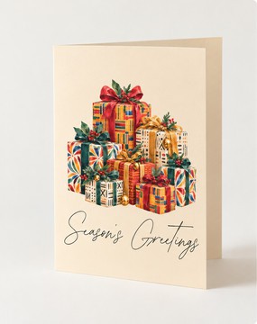 Carte de Noël « Wrapped in Love » - Lot de (3)