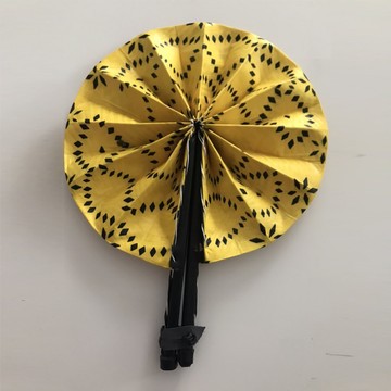 DIADAME WAX AND LEATHER FAN