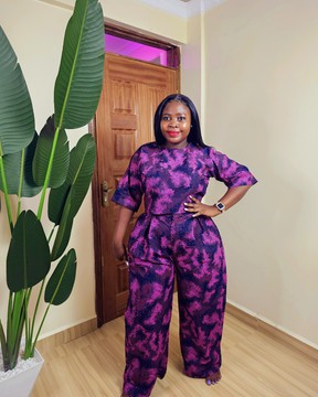 Crop pant set