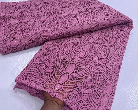 Cord Lace fabric 5 yards