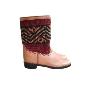 Grande Vente! Bottes en cuir véritable artisanale fait main par des artisans du Maroc
