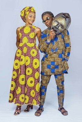 African Print Ankara Shirt and Matching Ankara Pants, African Print Shirt, African Print Pants