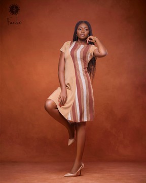 Dark khaki Kassi dress