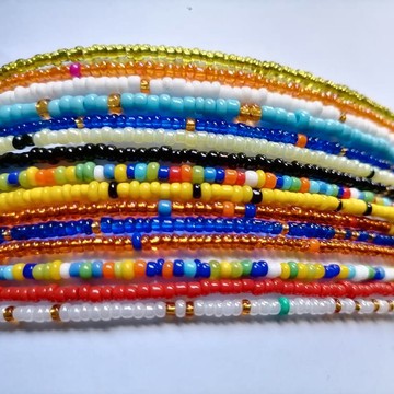 Ensemble de perles de taille, perles de taille traditionnelles, perles de taille colorées