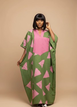 Adire Bubu Dress