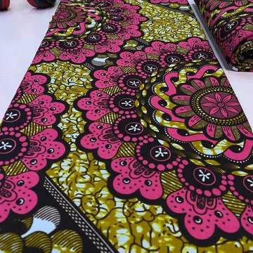 Africa print fabric, Ankara Fabrics (6 yards)
