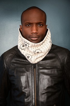 Bogolan neck warmer