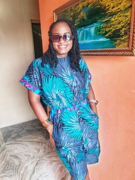 Lala Ankara/Wax Playsuit for Beautiful Days/Women's Clothing/Plus Size