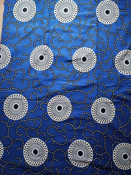 African wax fabric Ankara fabric printed wax pattern Vine leaf