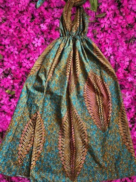 Robe wax convertible feuille