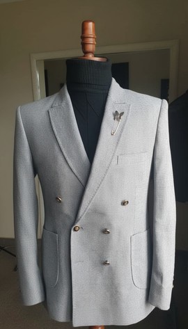 Veste de sport ajustée en mélange de laine
