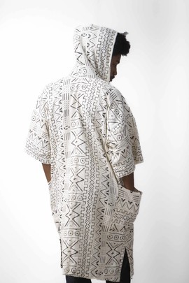 Disguise hooded bogolan cloak (Pre-Order)