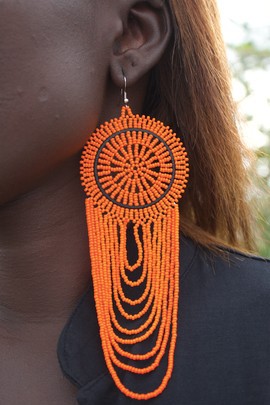 Boucles d'oreilles "La ronde de JOBOURG"