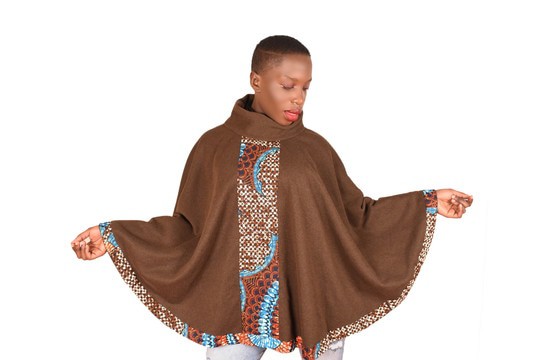 Wholesale African Turtleneck Poncho – Assorted Designs
