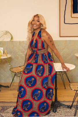 SORA AFRICAN LONG DRESS